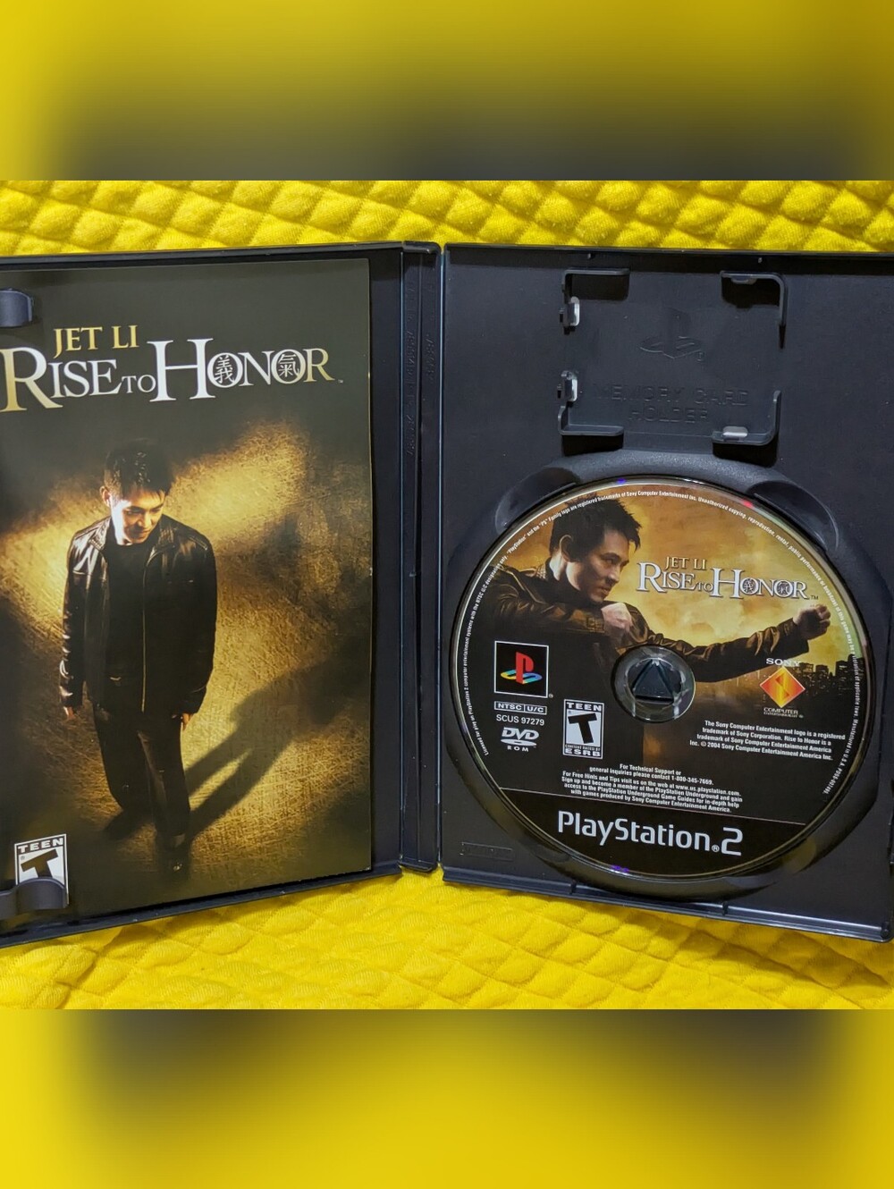 Jet Li RISE TO HONOR π₯ Sony PS2 π CIB βοΈ VG+ - Picture 2 of 6